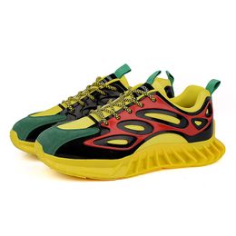 Newest Outdoor Running Shoes Men Women Green Blue Orange Yellow Fashion #22 Mens Trainers Womens Sports Sneakers Walking Runner Shoe