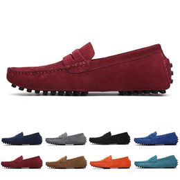 style14 fashion Men Running Shoes Black Blue Wine Red Breathable Comfortable Trainers Canvas Shoe mens Sports Sneakers Runners Size 40-45