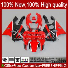 Fairings For KAWASAKI NINJA ZX 6R 636 600CC 600 CC ZX-636 ZX6R 94 95 96 97 Bodywork 50HC.42 ZX636 ZX-6R 94-97 red glossy ZX600C ZX600 ZX 6 R 1994 1995 1996 1997 Bodys kit