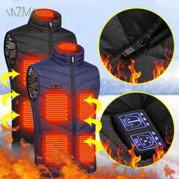 Men's Vests Ly Upgraded Dual-control Eleven-zone Intelligent Heating Vest Energy-saving And Environmentally Friendly Connected Power Bank