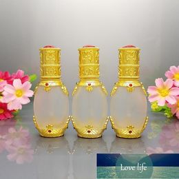 15ml Frosted Glass Bottles W/ Pipette Dropper,Gold Colour Mini Bottle Cosmetic Packing,perfume Packaging Storage & Jars Factory price expert design Quality Latest