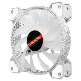 COOLMOON 12cm Cooling Fan CPU radiator Heatsink for Desktop Chassis PWM 3PIN ARGB AURA