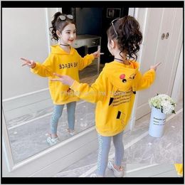 Baby Baby, & Maternity Drop Delivery 2021 Children Autumn Cartoon Long Sleeve Tracksuit 2- 13 Years Hoodies Girls Clothing Sport Suit Kids Cl