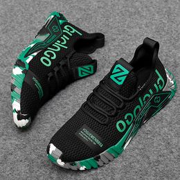 2021 Arrival Top Quality Fashion Mens Breathable Running Sports Shoes White Black Green Outdoor Tennis Trainers Sneakers Eur 40-45 Y-111