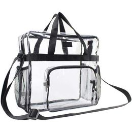 Transparent Crossbody Handbag for Women, Ladies Tote X0529