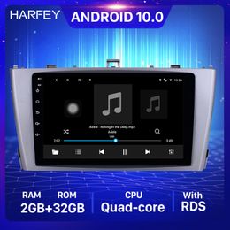 9 Inch Android 10.0 car dvd Multimedia Player 8-core GPS Radio For 2009-2013 Toyota AVENSIS