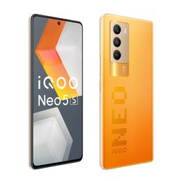 Original Vivo IQOO Neo 5S 5G Mobile Phone 12GB RAM 256GB ROM Octa Core Snapdragon 888 48MP OTA Android 6.62" AMOLED Full Screen Fingerprint ID Face Wake Smart Cell Phone