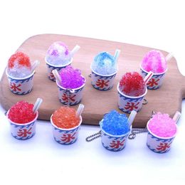 5 PCS Simulation ice cup multicolor ice cream sand cup diy handmade food and play accessories G1019