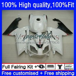 Injection OEM For Aprilia White black new RSV125RR RSV-125 RSV 125 RS 125 RR 125RR Fairing 8No.92 RS-125 RS4 RS125 06 07 08 2009 2010 2011 RSV125 2006 2007 2008 09 10 11 Body