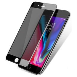 Anti-spy Privacy Full Cover Tempered Glass Protector Silk Printed FOR Vivo S7E S9E Y53S 5G IQ007 IQ008 X50 X60 S9 100pcs simple opp