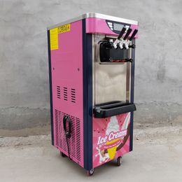 High Quality Soft Ice Cream Machine Commercial Vertical Sweetener Sundae Makers Vending Machine