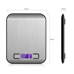 Digital Food Scale Kitchen Tool Stainless Steel Multifunction Scales Measures in Grams and Ounces Free Delivery