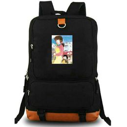 MaisonIkkoku backpack Maison Ikkoku daypack Otonashi Kyoko school bag Cartoon Print rucksack Leisure schoolbag Laptop day pack