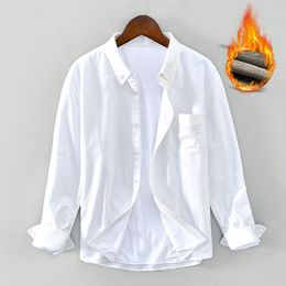 Buy Thick White Cotton Shirt Online 