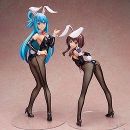 Anime FREEing B-STYLE Kono Subarashii Sekai ni Shukufuku o! Megumin Sexy Bunny PVC Action Figure Collection Model Toys Doll Gift Q0722