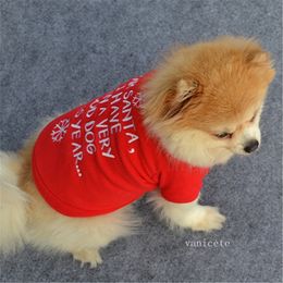 Christmas Dog Apparel Puppy Cat Costume Autumn and Winter Warm Fleece Christmas Pet sweater T2I53155