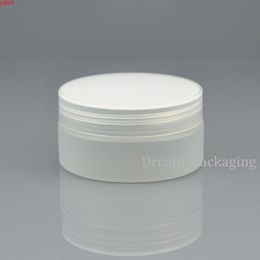 50 x 80g translucent PET cream jars , round plastic container with white/transparent / Black screw cap cosmetic bottlegoods