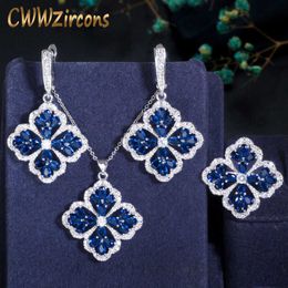 discount 58% NoName Set of ring and earrings "leaves" WOMEN FASHION Accessories Costume jewellery set Navy Blue Navy Blue/Black Single 