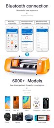 printer 2021 Film Cutting Machine With 200Pcs HD Hydrogel Films For iPhone Screen Back Protective Sticker Cutter Plotter