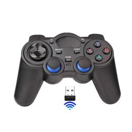 Game Controllers & Joysticks 2.4G Wireless Gamepad Gaming Controller For Phone / Smart TV PC Laptop Computer Set-Top Box With Mobile OTG Con