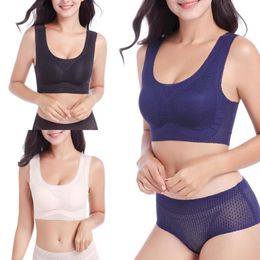 Sport Bras Women Tube Top Black Crop Tops Yoga Bra Seamless Tank Female Fitness Workout Plus Size Underwear Sports Clothes Gym Clothing