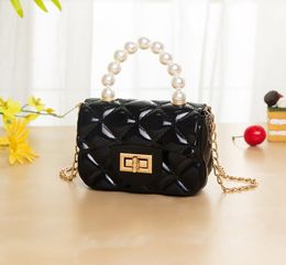 Jelly Melissa Club Frauen Tasche Sommer Neue Style Niet -Trend -Umhängetasche Geldbörsen und Handtaschen Luxusdesigner