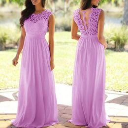 Vestidos Largos De Color Rosa Para Damas De Honor Oferta Online | DHgate.com