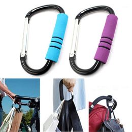 Stroller Parts & Accessories 1 Pcs Aluminium Black Pram Hook Baby Hooks Shopping Bag Hanger For Car Carriage Buggy
