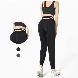 Womens Clothing Leggings Autumn Summer Women Yoga Pants Fitness Sports Running Leisure Training Quick-drying Feet Elastickj84