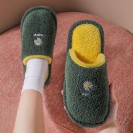 2021 home thick bottom plush slippers, indoor comfort, anti-skid, quiet, versatile cotton shoes, a variety of Colour manufacturers direct sales
