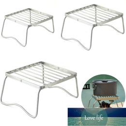 park grills Australia - Mini Pocket BBQ Grill Portable Stainless Steel BBQ Grill Folding Grill Barbecue Accessories for Home Park Use for Park Camping