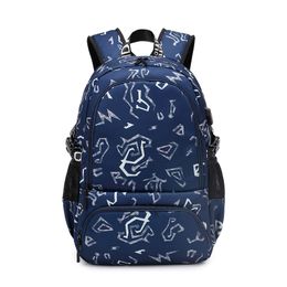 Wholesale Outdoor Oxford Cloth Backpack Large Capacity Teenager School Bag Waterproof Men's Backpack