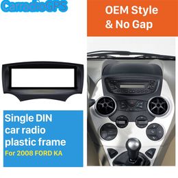 Well-designed 1Din Car Radio Fascia for 2008 Ford Ka Stereo Instal In Dash Mount Kit Outter Frame 182*53mm