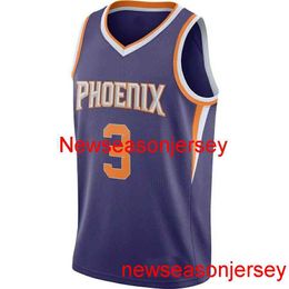 Custom Chris Paul #3 Men's Purple 20/21 Swingman Jersey Stitched Mens Women Youth XS-6XL Basketball Jerseys