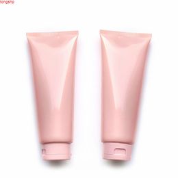 200ml 200g 25pcs Empty Pink Cosmetic Soft Tube Plastic Lotion Shampoo Cream Squeeze Packaging Flip Lid Bottle Containergood qty