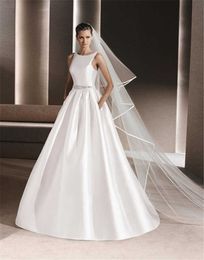 2 Layers 3 Metres Women Bridal Veil Long Satin Edge White Ivory Tulle Wedding Accessories X0726