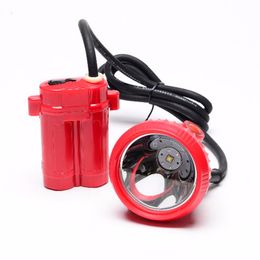 KL6.6LM Safety Miner Cap Lamp Rechargeable Headlamp Explosion Proof LED Mining Light for Hunting Fishing