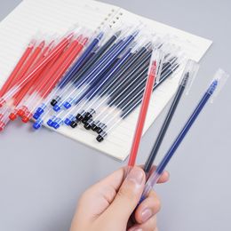 Large-capacity giant gel black red blue 0.5mm full needle office culture education prize exam learning writing signature pen