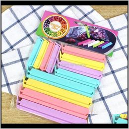 Housekeeping Organization & Gardensealing Clips Househould Snack Storage Clamp 12Pcs/Pack Home Kitchen Bag Drop Delivery 2021 Sdcnz