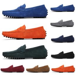 2021 Moda Erkekler Koşu Ayakkabıları Tipi40 Yumuşak Siyah Mavi Şarap Kırmızı Nefes Rahat Boy Eğitmenler Tuval Ayakkabı Erkek Spor Sneakers Koşucular Boyutu 40-45