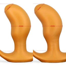 NXY Sex Anal toys G Spot Huge Plug Soft Butt Vaginal Anus Dilator Prostate Massage Erotic Gay Toys For Women Men 1220