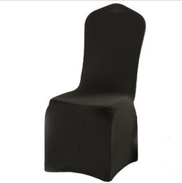 Chair Covers White spandex Wedding Party chair covers lycra for Banquet many Colour Plain Flexible