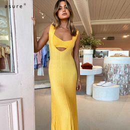 Summer Traf Sexy Dress Women Ladies Fashion Tight Bodycon Clothes Party Night Vestidos Elegant Bandage M21DS281 210712