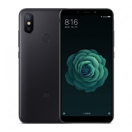 Original Xiaomi Mi 6X 4G LTE Mobile Phone 6GB RAM 64GB 128GB ROM Snapdragon 660 AIE Octa Core Android 5.99 inch Full Screen 20MP AI HDR Face ID Fingerprint Smart Cell Phone