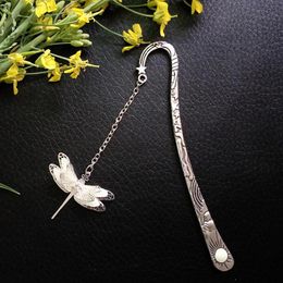 Bookmark 1x Glow In The Dark Butterfly Tibetan Silver Book Marker Stationery DIY