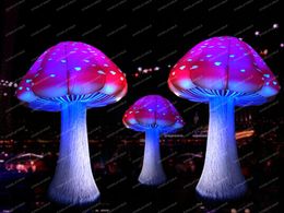 XYinflatable Activities 3m 4m 5m giant inflatable mushroom balloon model with led light for advertising decoration