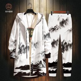 High Quality Trench Coat Windbreaker Men Fashion Chinese Winter Jacket Steampunk Casual Mantel Herren Clothes For AB50FY Men's Coats