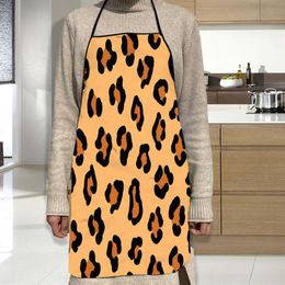 Aprons Tiger Seamless Pattern Apron Grill Kitchen Chef Professional For BBQ, Baking, Cooking Men Women 68X95cm