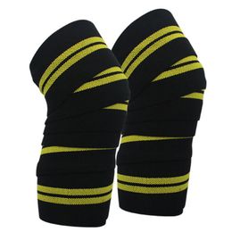 Elbow & Knee Pads 2 Pcs Weightlifting Wraps Gym Workout Fitness Compression Support Straps WHShopping