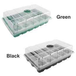 seed growing trays Canada - Planters & Pots 3 Pack Plant Growing Trays, Seedling Starter Tray Greenhouse Grow Trays For Seeds Starting